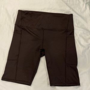 🏡NWOT black leggings biker shorts